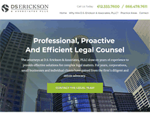 Tablet Screenshot of dserickson.com